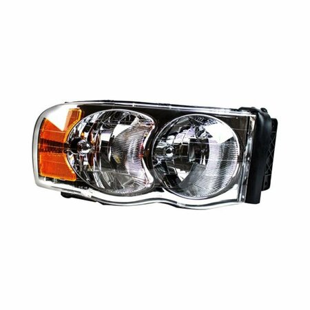 ESCAPADA Right Hand Passenger Side Replacement Headlight for 2002-2004 Dodge Ram Pickup ES3082757